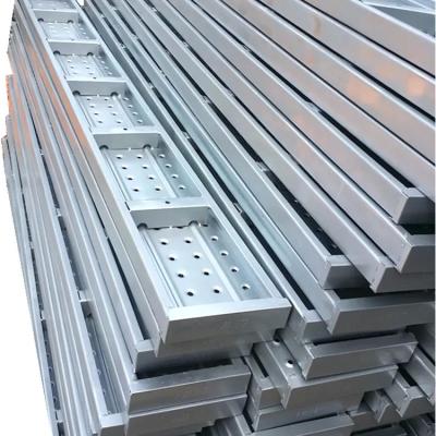 China Prancha de andaime de aço pré-galvanizado/galvanizado por imersão a quente para construção e uso industrial à venda