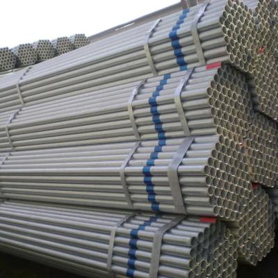 China 48.3mm Diameter HDG Steel Pipes For High Tensile Strength for sale