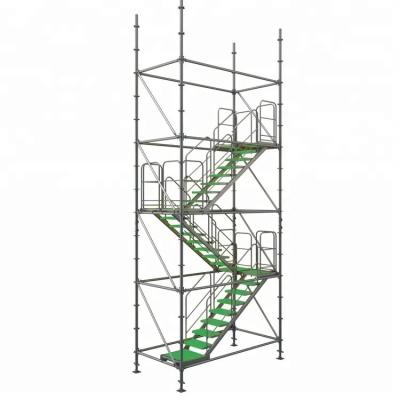 China American Type 1219X1700mm Painted Galvanized Steel Ladder Frame Scaffolding Frame Te koop