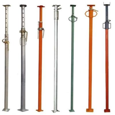 China Durable Adjustable Steel Prop With Adjustable Height For Robust Telescopic Scaffolding Props for sale