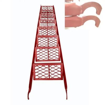 China HDG Coated Scaffolding Climbing Ladders Heavy Duty Step Extension Ladder for sale