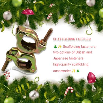 China EN74 Scaffolding Fixed Coupler JIS Standard Scaffolding Clamp Drop Forged Couplers for sale