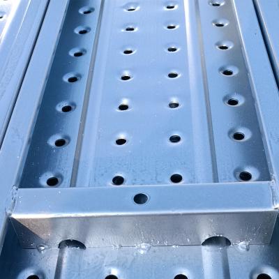 China Steel Plank With Hooks Steel Catwalk Scaffold Steel Plank With Hook for sale