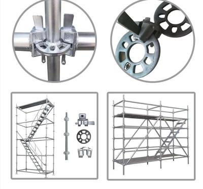 China Construction And Maintenance Aluminum Ringlock Scaffolding For Durable Construction for sale