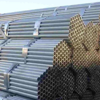 China Tubos de acero galvanizados redondos y sumergidos en caliente Tubos de acero galvanizados soldados para andamios en venta