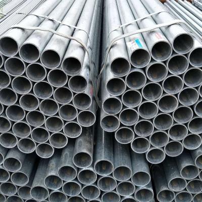 Chine 48.3 mm de diamètre échafaudage tube en acier pour le bâtiment échafaudage cadre de construction à vendre