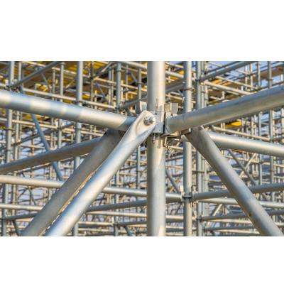 China Hot Dip Galvanized Ringlock Scaffolding For Architecture Construction Site for sale