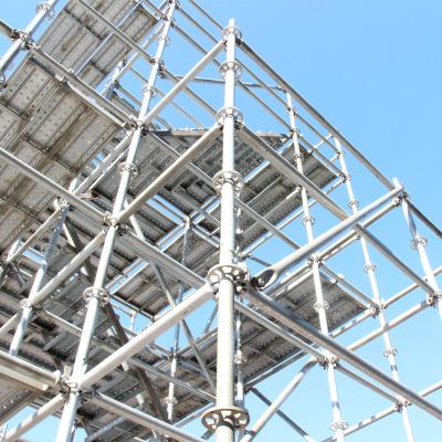 China Safe And Durable Ringlock Scaffolding Hot Dip Galvanized Ringlock Scaffold for sale
