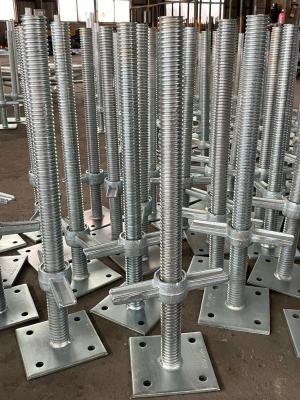 China Electro Galvanized Base Jack Scaffolding The Perfect Support for Construction for sale