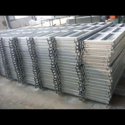 China Plataforma de pasarela de acero de seguridad galvanizada de fábrica y andamios con gancho en venta