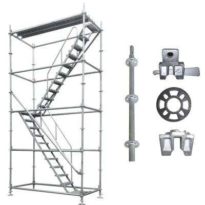 China Building Ringlock System Scaffolding with Q235 Steel and Hot-dip Galvanized à venda