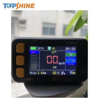 China Universal Electric Bike Speedometer GPS tracking With Customizable Boot Logo for sale