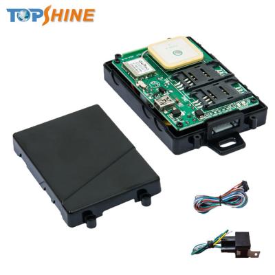 China 9V-37V mini Double SIM Card GPS Tracker Support Geo-Fence 900MHz for sale