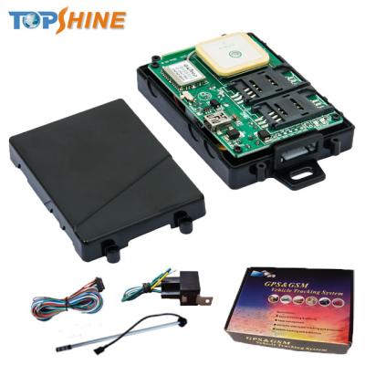 China Topshine GPRS Dual SIM Card Tracker For Car With Acc Detect for sale