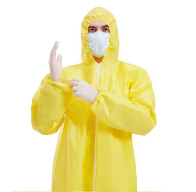 China EN14126  FDA Disposable Protective Coverall medical Oil Resistant for sale