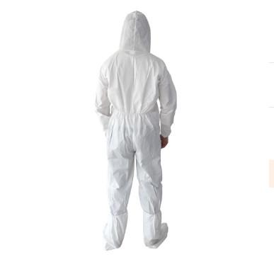 China Unisex Disposable Coverall Suit , Medical Grade Coveralls GB15979 2002 for sale