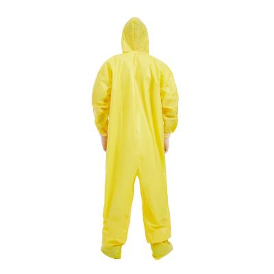 China Medical Disposable Protective Coverall Safety Work Wear 75GSM for sale