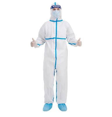 China FDA Medical Disposable Clothing , OEM Disposable Microporous Coveralls for sale