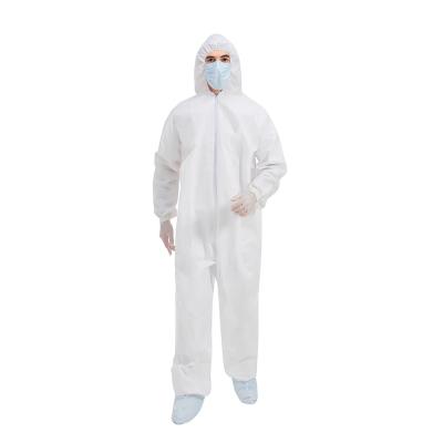 China Hooded Disposable Medical Protective Microporous Coveralls antistatic for sale