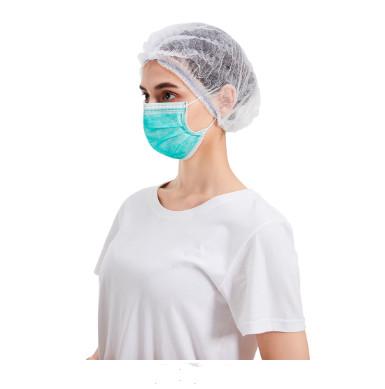 China OEM Disposable Blue Earloop Face Mask , Hospital Mouth Mask Non sterile for sale