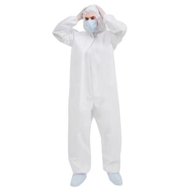 China TUV Disposable Waterproof Coveralls , PP Medical Protective Clothing for sale