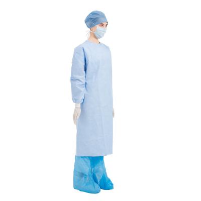 China Sterile Disposable Surgical Gown AAMI Level 4 Full Back Type for sale