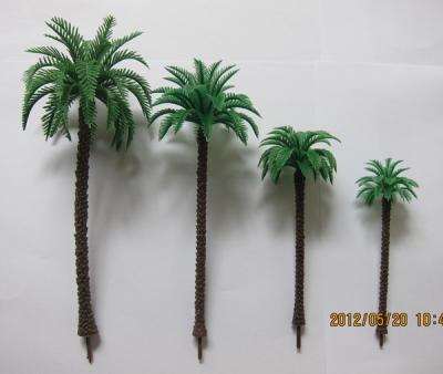 China 1:150scale model coconut trees--model fake tree,miniature artificial tree,fake trees,model stuffs,plastic coconut trees for sale
