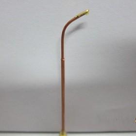 China copper street lamp,1:50 model scale miniature lamp,street light miniature,double lamp,1:300 metal lights for sale