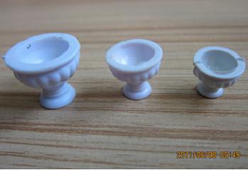China 1:25ABS model flower bed---model scale sculpture,architectural model materials,plastic flower for sale