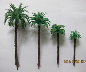 China plastic 1:150 coconut tree--model tree,mini plastic tree,architectural model palm  trees,plastic coconut trees for sale
