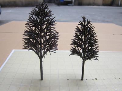 China plastic tree arms--1:75model tree,miniature artifical tree arms,tree trunk,plastic tree arms for sale