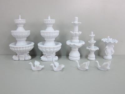China 1:50 model swan scale sculpture--doll house decoration,model stuff,fake ABS fountain,plastic fountain for sale