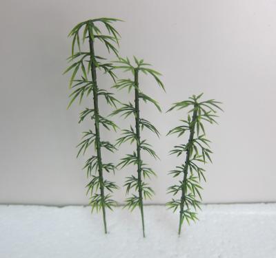 China model plastic fake Bamboo--1:150model fake trees,miniature artificial tree,architectural model bamboo fake bamboo for sale