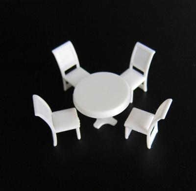 China mini cadeiras modelo da cadeira-escala, mobílias modelo, 1/87 de mobília da escala, 1/50, cadeira do Abs à venda