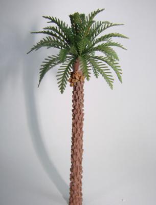 China mini copper coconut tree 1:1000---metal palm trees,miniature artificial trees,fake scale trees,landscape coconut tre for sale
