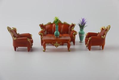 China 1:25European style sofa-scale model sofa,model furnitures, architectural model materials for sale