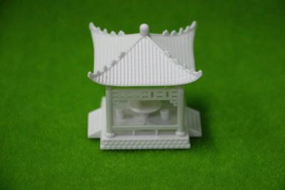 China model scale mini pavilion,miniature kiosk gloriette,plastic summerhouse;architectural model stuffs for sale