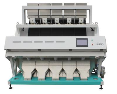 China 3kw RGB Grain Color Sorter Machine 4-7t/H with 5400 Pixels CCD Image Sensor for sale