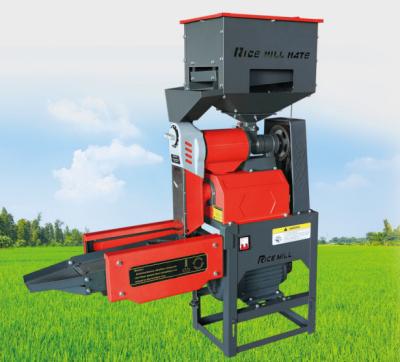 China Mobile Diesel 3in1 Combined Rice Mill 3hp 2.2kw for sale