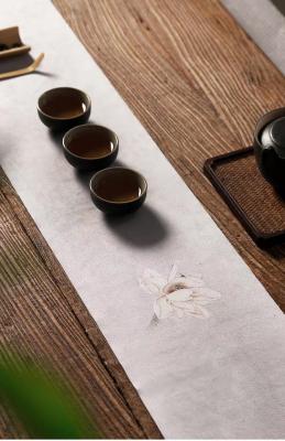 China Customized china style placemats, Tea table mat,Coffee table mat,Two tone Suede placemats for sale