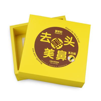 China Custom Printed Paper Folded Paperboard Packing Box Company With Lid For Sale for sale