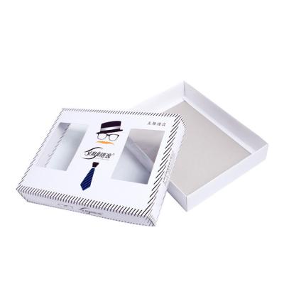 China Custom Folding Paper Garment Packaging Box Window Box Online Factory For Sale for sale