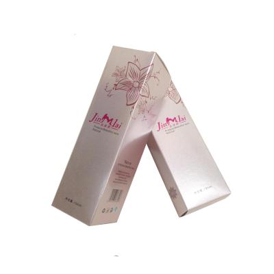 China Custom Paper Hair Oil Packaging Boxes Cleanser Boxes With Design Printing for sale
