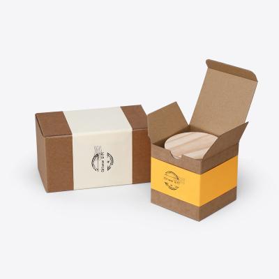China Order Small Brown Kraft F Flute Corrugated Paperboard Boxes Packaging For Sale for sale