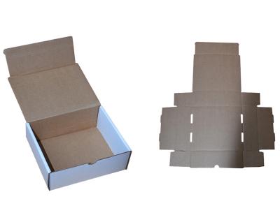 China Bespoke E-Flute Corrugated Cardboard Roll End Tuck Top Boxes Printing Factory for sale