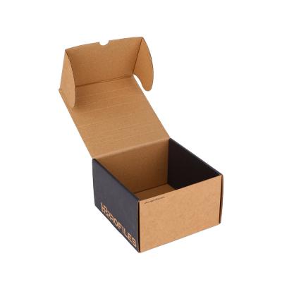 China Unglued Custom Corrugated Cardboard Roll End Tuck Front Boxes Printing for sale