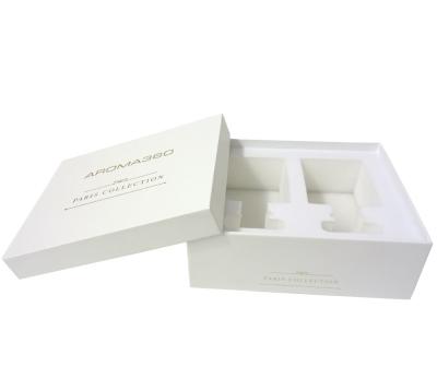 中国 安い オーダーメイド ロゴ 化粧品 ギフト ボックス 包装 ろうそく 包装 蓋付き プレゼンテーション ボックス 販売のため