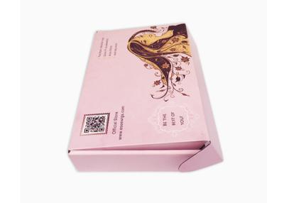 China Custom Corrugated Paper Mailer Boxes Shipping Packaging For Hair Extension Wigs for sale