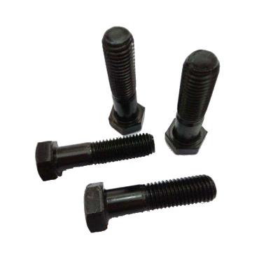 China Black Investment Casting 0.55mm Alloy Steel Bolts for sale