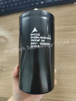 Chine B43584A6398M003 Condensateurs électrolytiques en aluminium borne à vis 500VDC 3900uF 20% fileté à vendre